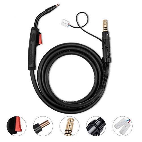 MIG Welding Gun- LINCOLN K530-3- MINI 10 Magnum 100L MIG Gun Replacement, 100A.035''-.045'' (Spaded Lug Connector)