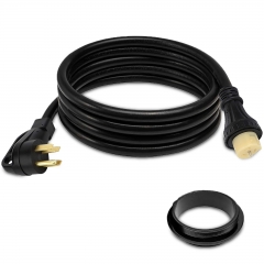 14-50P black generator extension cord 30FT